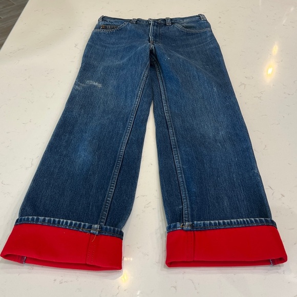 Vintage Levi’s Orange Tab Lined Jeans Made in USA 30x32 - Picture 5 of 12